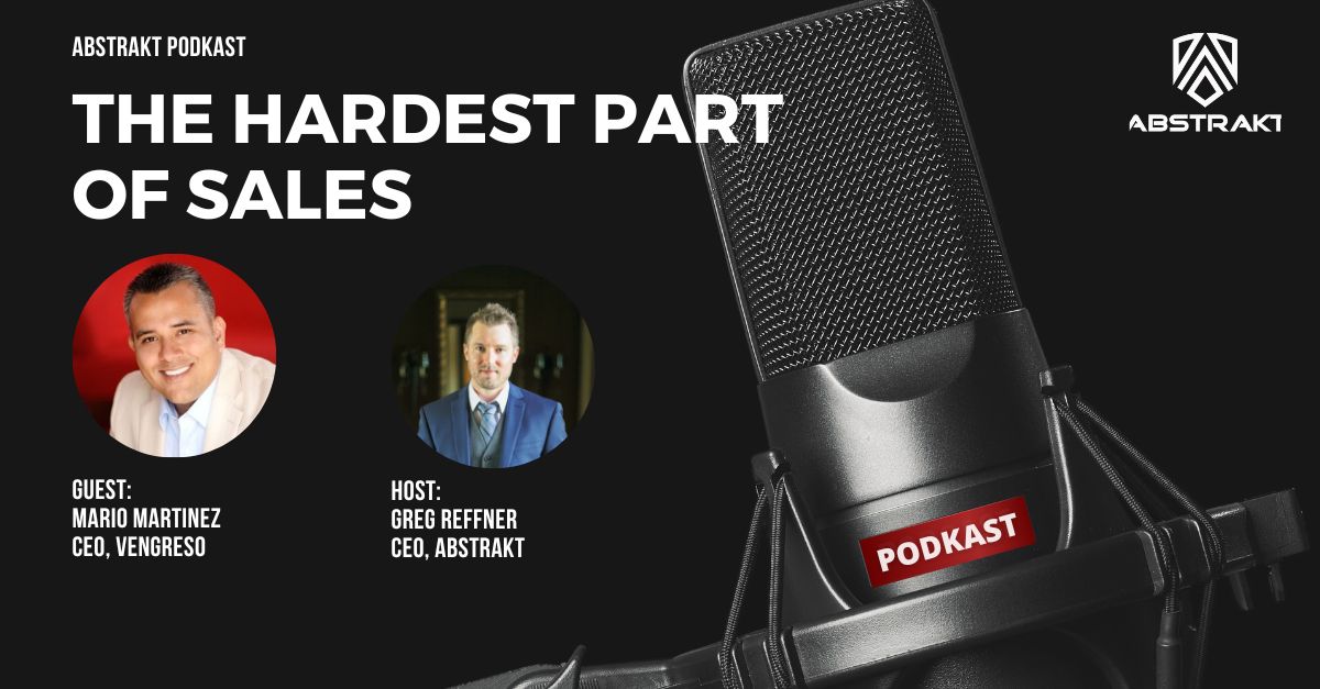 Mario Martinez, talks through the newly released "Definitive Guide to Prospecting" & shares the hardest part of sales