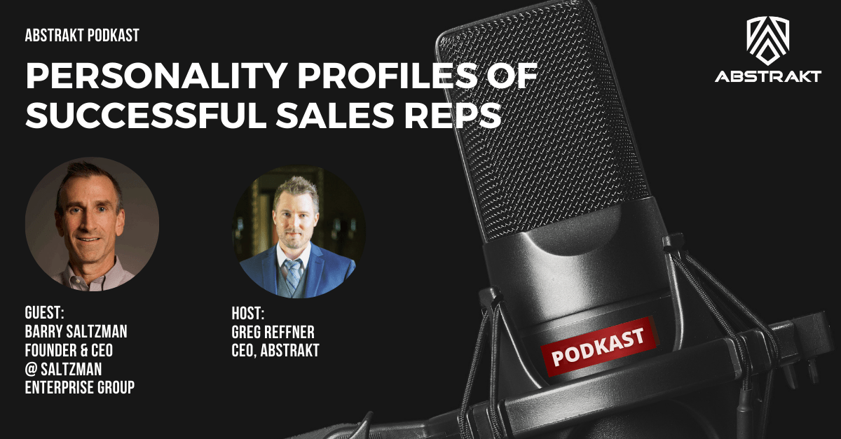 Personality Profiles of Successful Sales Reps