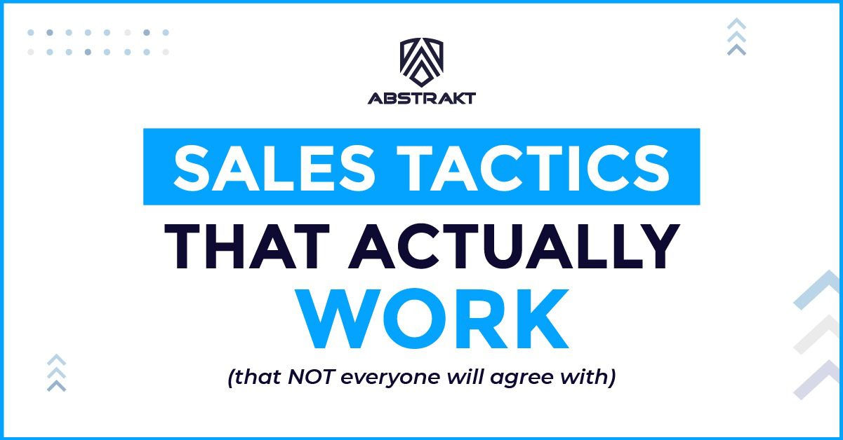 Sales Tactics That Actually Work