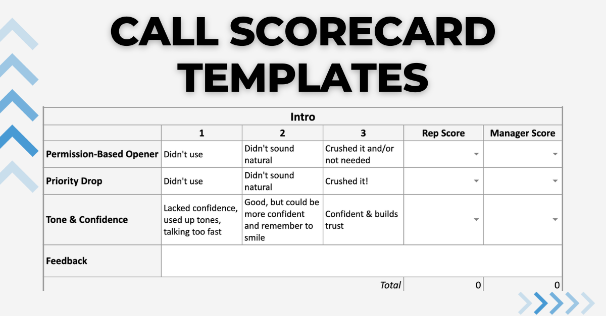 The Only Call Scorecard Templates You ll Need