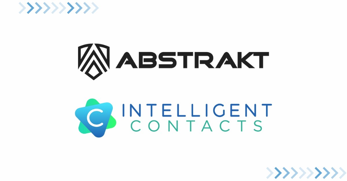 Abstrakt and Intelligent Contacts Announce Strategic Partnership