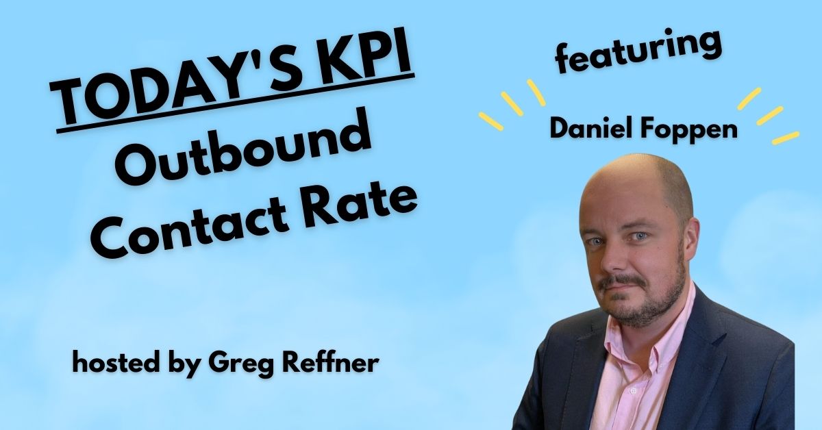 Outbound Contact Rate with Daniel Foppen