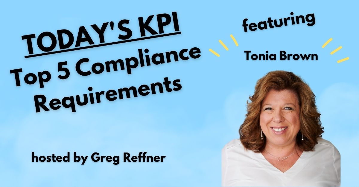 Top 5 Compliance Requirements with Tonia Brown