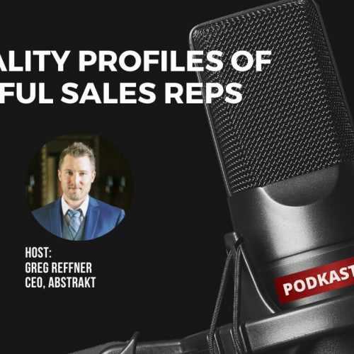 Personality Profiles of Successful Sales Reps