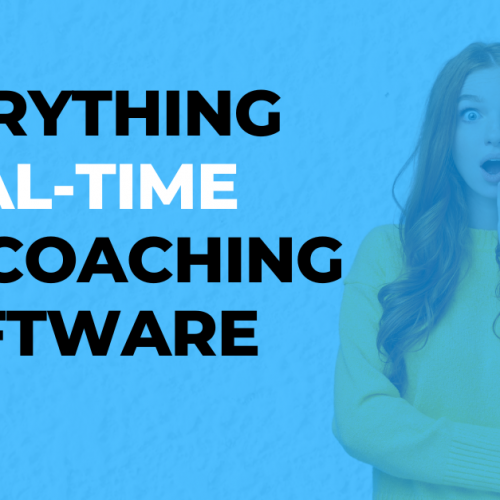 Everything you need to know about real-time call coaching software