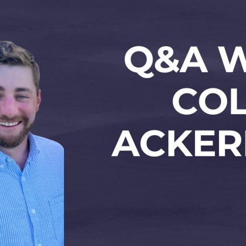 Q&A with Cole Ackerman, Director of Sales Development