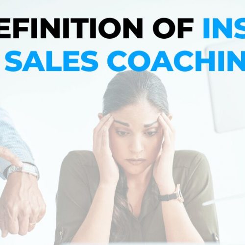 The Definition of Insanity when it comes to Sales Coaching